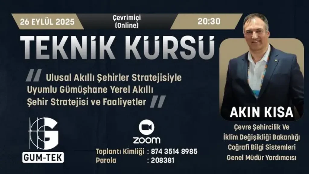 GÜM-TEK, Akıllı Şehirleri konuşacak