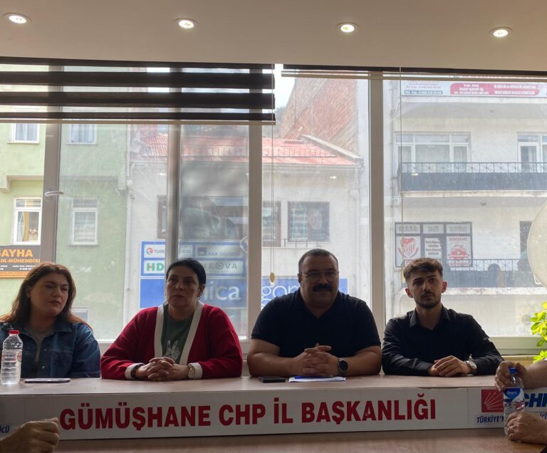 CHP Gümüşhane: “Mahkeme Kararı Yok Hükmündedir