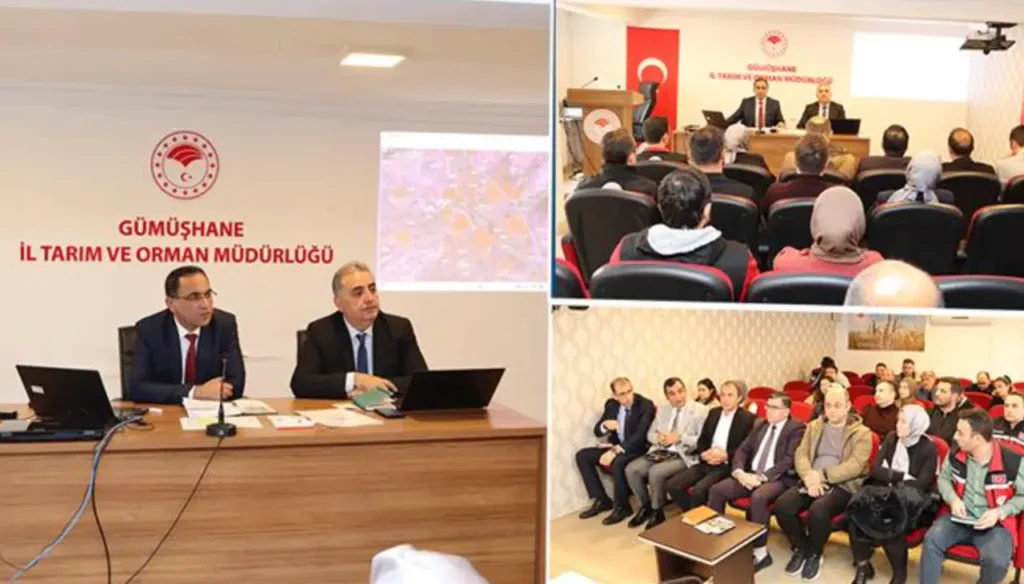 Gümüşhane’de tarım sayımı çalışmaları değerlendirildi