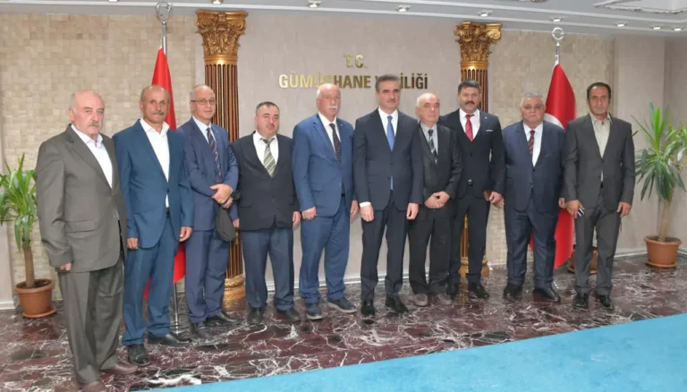 Yeşildere Nuri Dayı Şenliği Derneği’nden Vali Aydın Baruş’a Ziyaret