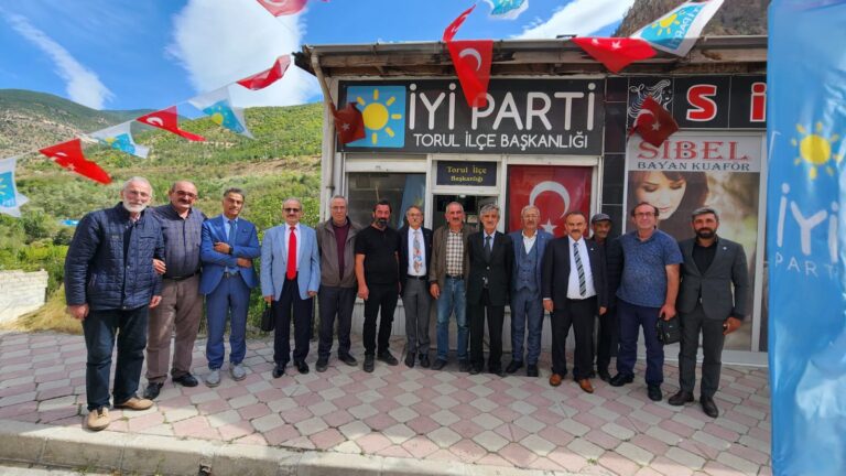 İyi Parti Torul’da Küçüköner’e emanet