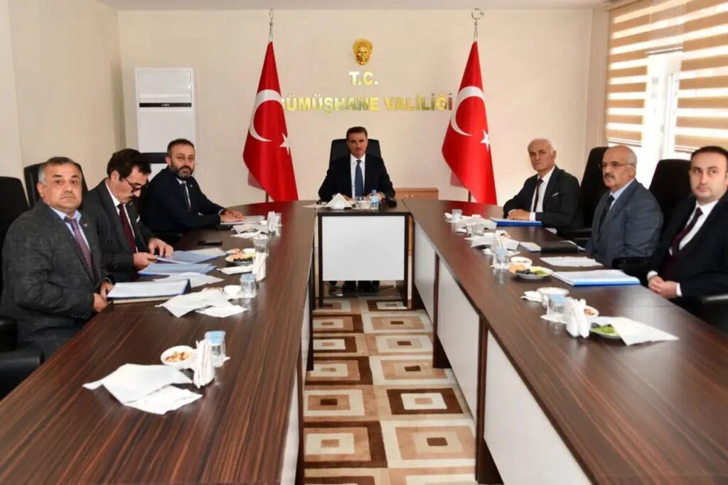 Gümüşhane’de “Kırsal Alanda Kamu Altyapı Yatırımları” ön hazırlık toplantısı yapıldı