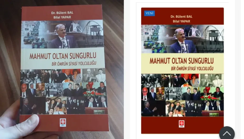 Gümüşhane’nin siyaset duayeni Sungurlu’nun siyasi hayatı kitap oldu