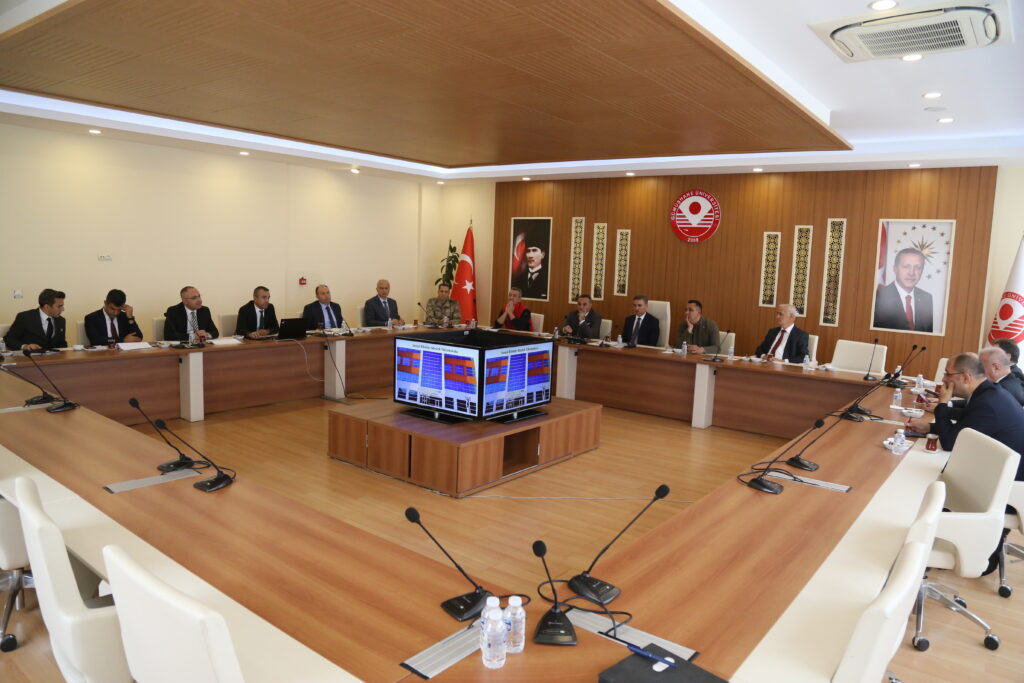 GÜ’de Huzur ve Güveni Artırma İl Komisyonu Toplantısı gerçekleştirildi