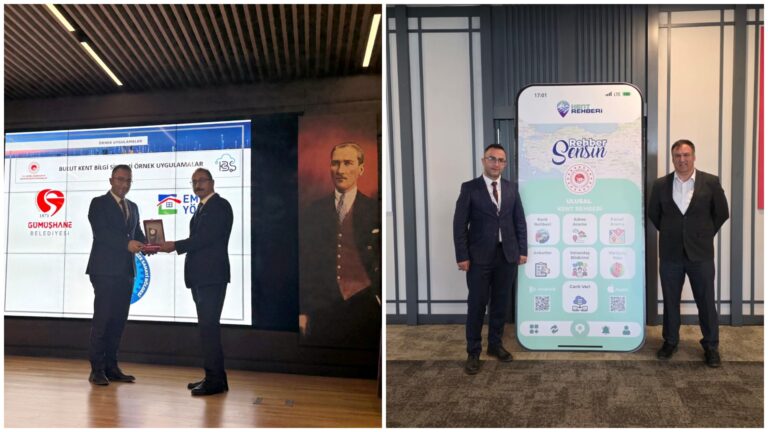 Gümüşhane Belediyesi’ne “Akıllı Şehir” ödülü