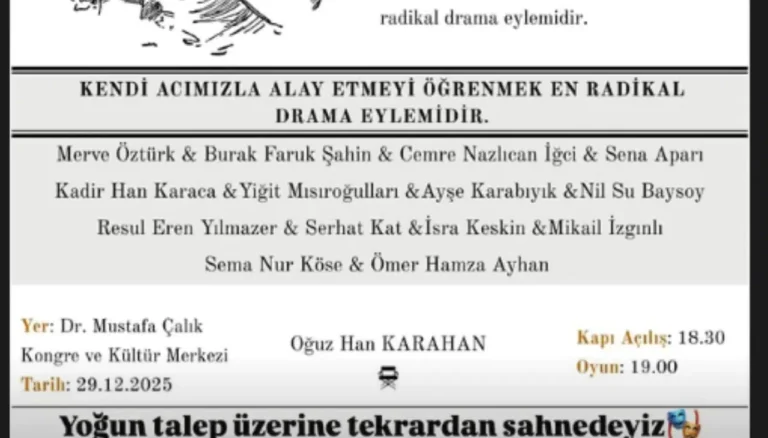 Yoğun talep yanıt buldu: ‘Sahibinden Komedi’ yeniden sahnelenecek