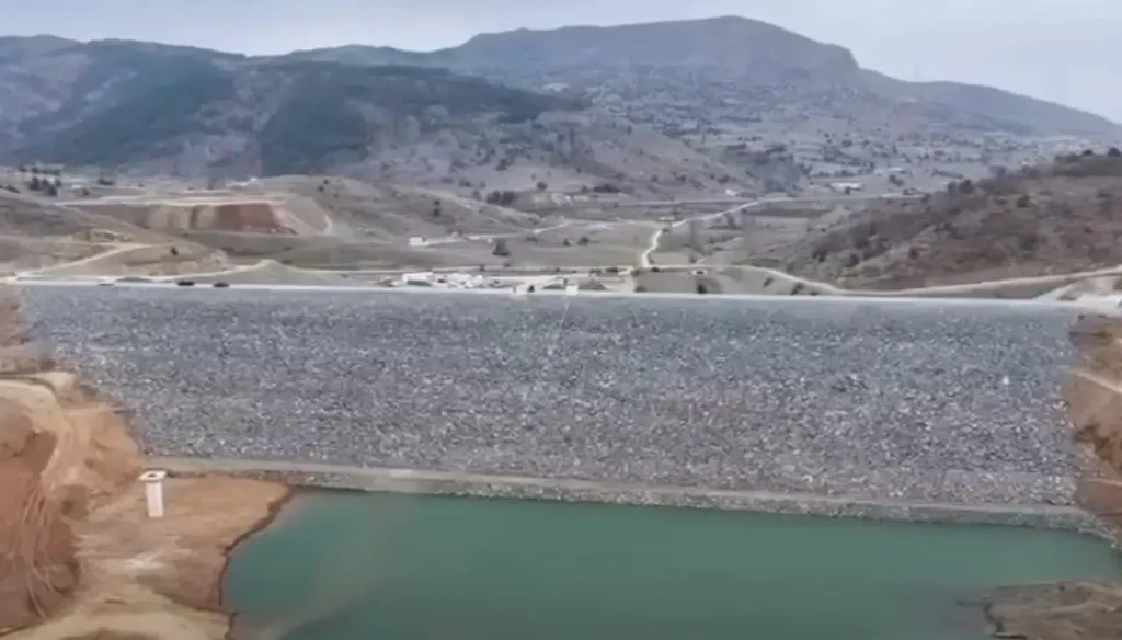 373 milyon liralık Ünlüpınar Barajı’nda su tutuldu