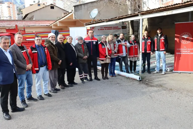 Gümüşhane’de devlet desteğiyle sera örtüleri yenileniyor