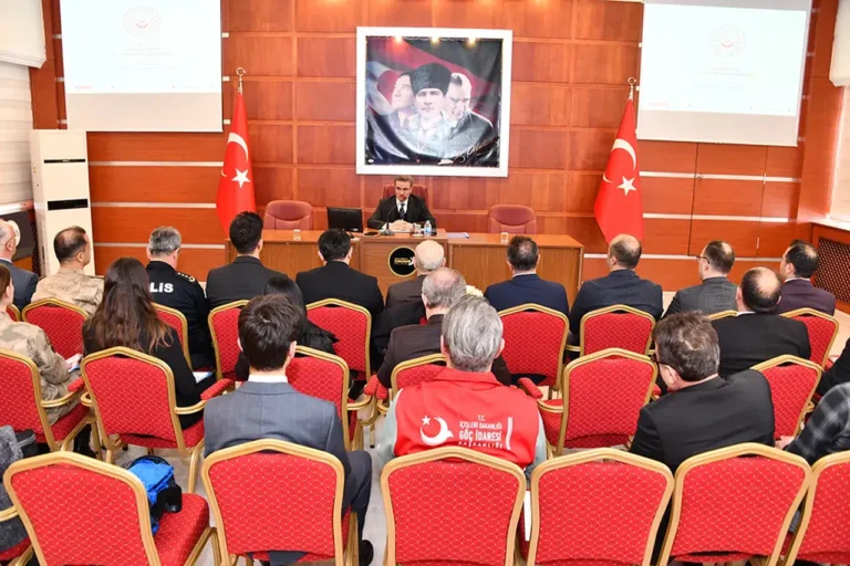 Gümüşhane’de 2026 yılının ilk Kadına Yönelik Şiddetle Mücadele Toplantısı yapıldı