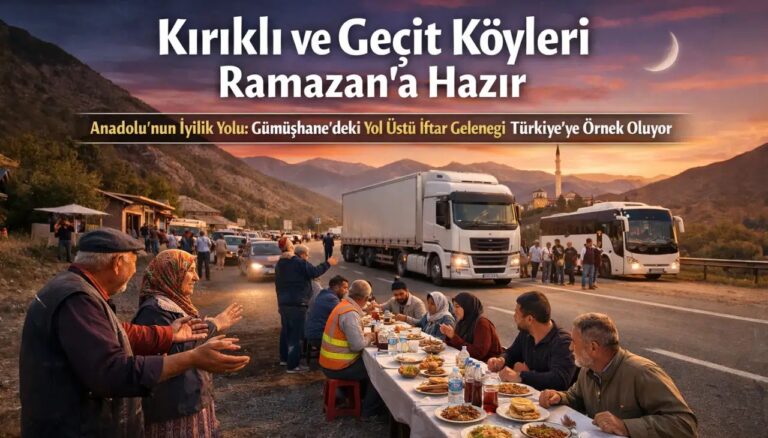 Anadolu’nun iyilik yolu: Gümüşhane’deki bu gelenek Türkiye’ye örnek oluyor