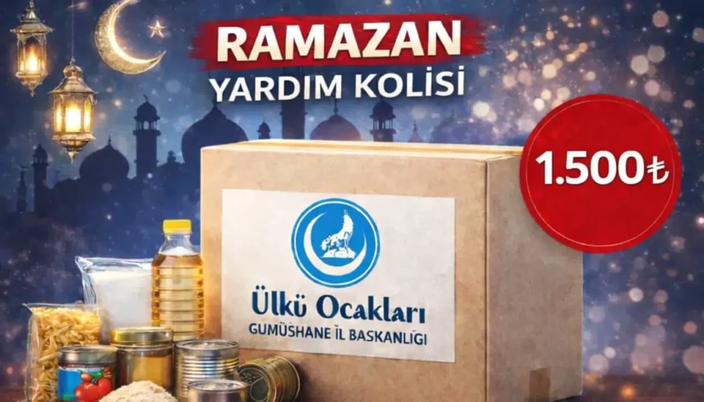 Gümüşhane Ülkü Ocakları’ndan Ramazan Seferberliği: “Gönül Köprüleri Kuruyoruz”