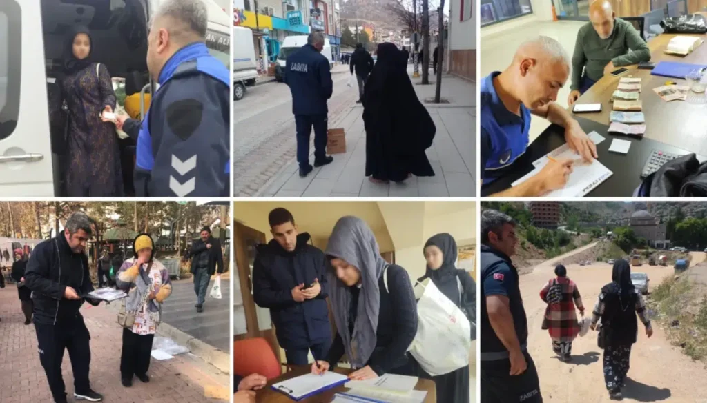 Gümüşhane Belediyesi’nden dilencilikle mücadelede kararlı adım