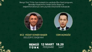 BengüTürk TV “Ramazan Bereketi” Programını Gümüşhane’den Canlı Yayınlayacak