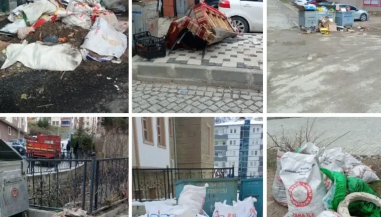 Çöp Konteynırına moloz atan yandı! Başkan Başer duyurdu: “Asla taviz yok”