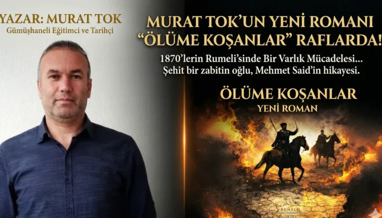 Murat Tok’un yeni romanı “Ölüme Koşanlar” raflardaki yerini aldı