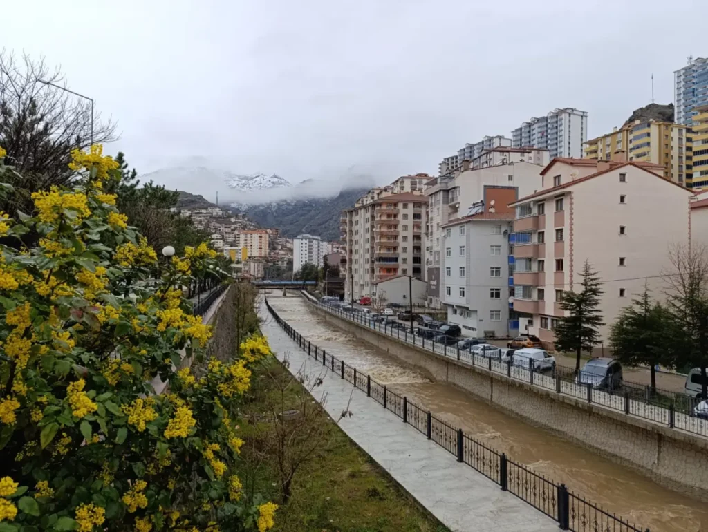 Şehir merkezinde yağmur, zirvelerde kar: Metrekareye 29 kg yağış düştü