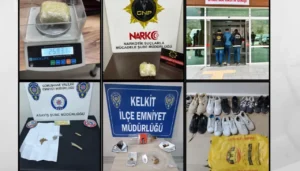 Gümüşhane Emniyeti’nden Zehir Tacirlerine ve Kaçakçılara Büyük Darbe