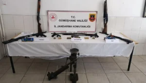 Gümüşhane İl Jandarma Komutanlığı’ndan Torul ve Kürtün’de Dev Silah Operasyonu