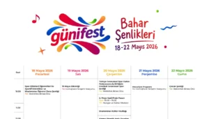 GÜNİFEST Bahar Şenlikleri Başlıyor