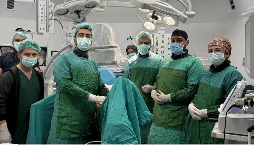 Gümüşhane’de böbrek taşı ameliyatında yeni dönem: İlk operasyon başarıyla tamamlandı