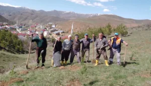 Gurbetten Sıla’ya Yeşil Köprü: Kocayokuş Köyü’nde binlerce fidan toprakla buluştu!