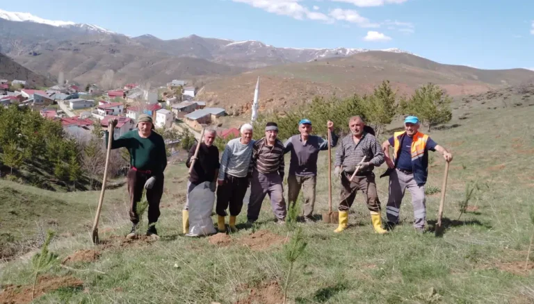 Gurbetten Sıla’ya Yeşil Köprü: Kocayokuş Köyü’nde binlerce fidan toprakla buluştu!