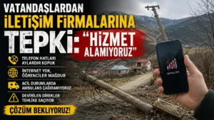 Vatandaşlardan iletişim firmalarına tepki: “Hizmet Alamıyoruz”