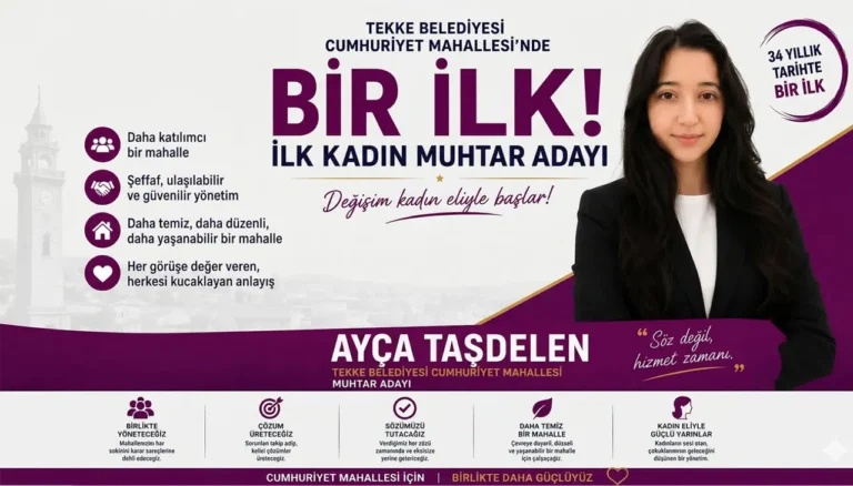 “Değişim Kadın Eliyle Başlar” Diyerek Yola Çıktı