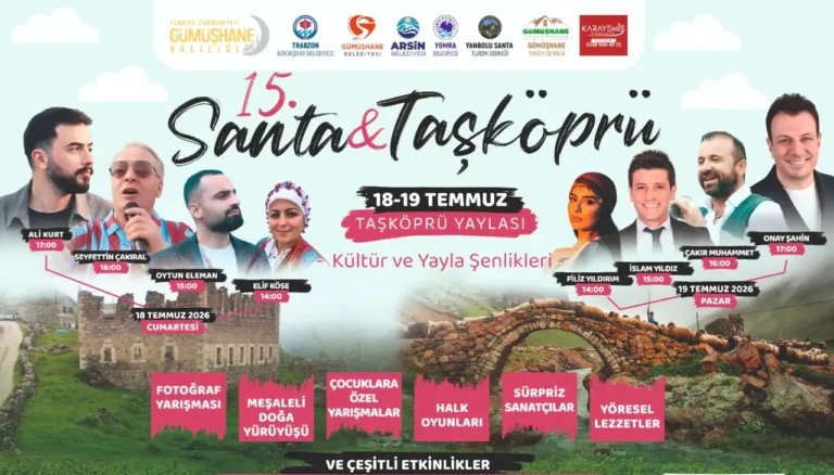 Santa ve Taşköprü’de Çifte Heyecan: Şenlik ve Bisiklet Yarışı Bir Arada Yapılacak