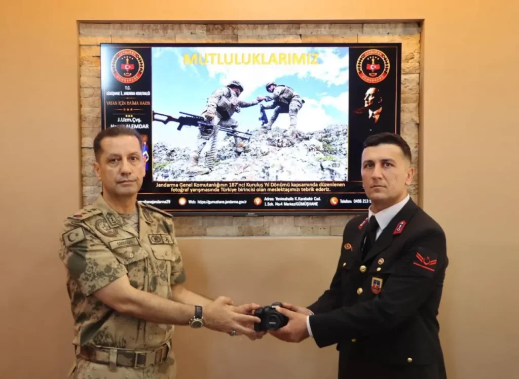Türkiye Birincisi Gümüşhane’den Çıktı! Jandarma Genel Komutanlığı Yarışmasında Büyük Gurur