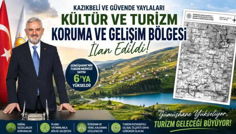 Kazıkbeli ve Güvende yaylaları kültür ve turizm koruma ve gelişim bölgesi ilan edildi
