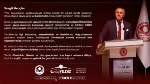 YKS sonuçları açıklandı: Rektör Yıldız geleceğin üniversitelilerine seslendi