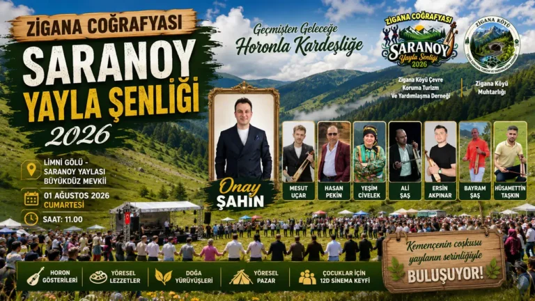 Zigana coğrafyasında büyük buluşma: horon, yöresel lezzetler ve eğlence bir arada olacak