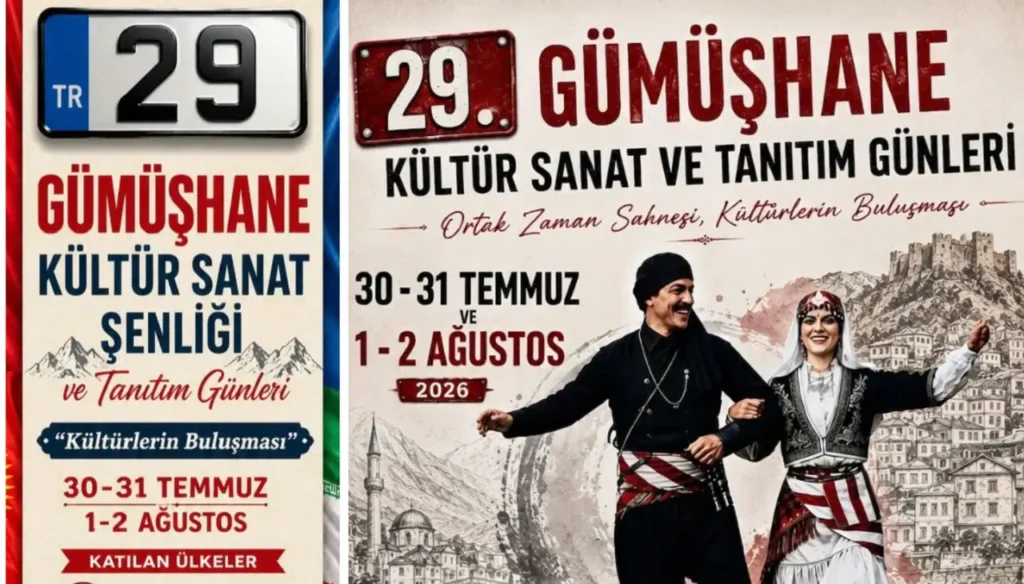 Gümüşhane’de Dünya Kültürleri Sahne Alacak: Festival İçin Sayılı Günler Kaldı