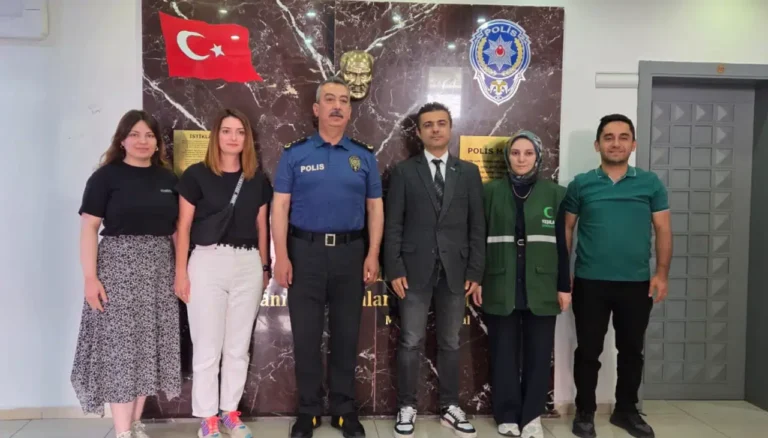 Yeşilay’dan Emniyet Müdürü Karasakal’a Anlamlı Teşekkür