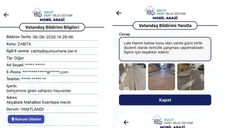 Gümüşhaneliler Bildirdi, Belediye Çözdü: Rakam 4 Bin 444’e Ulaştı