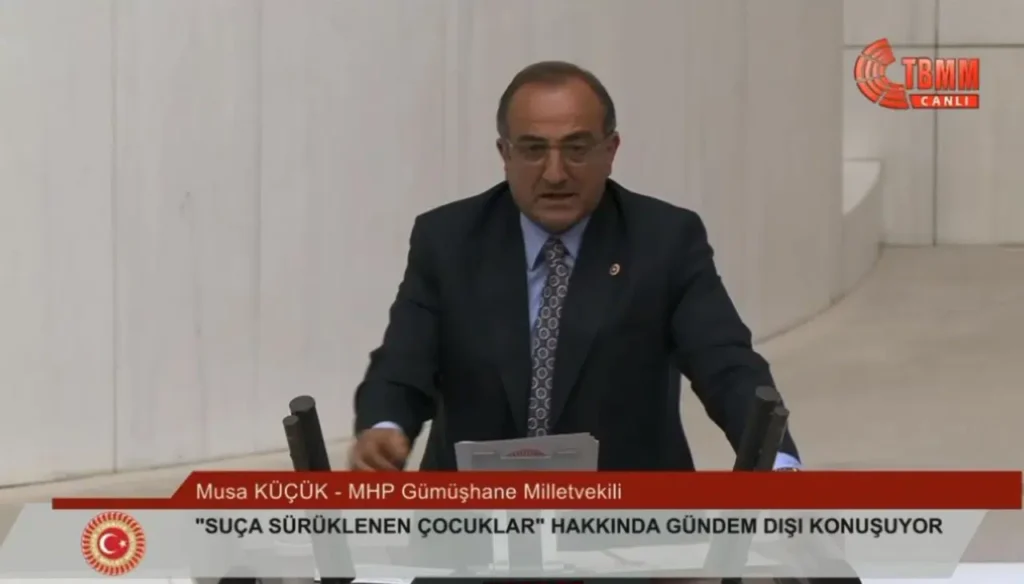 MHP’li Musa Küçük’ten TBMM’de Çocuk Hakları ve Rehabilitasyon Vurgusu