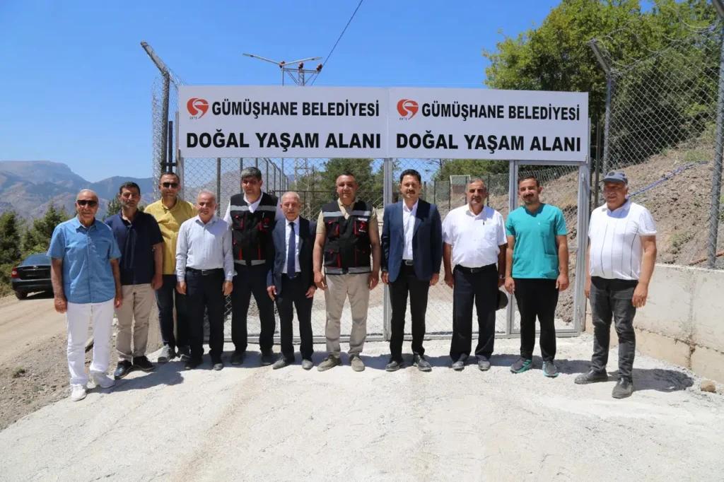 Gümüşhane’de Sokak Hayvanları Doğal Yaşam Alanı Törenle Hizmete Açıldı