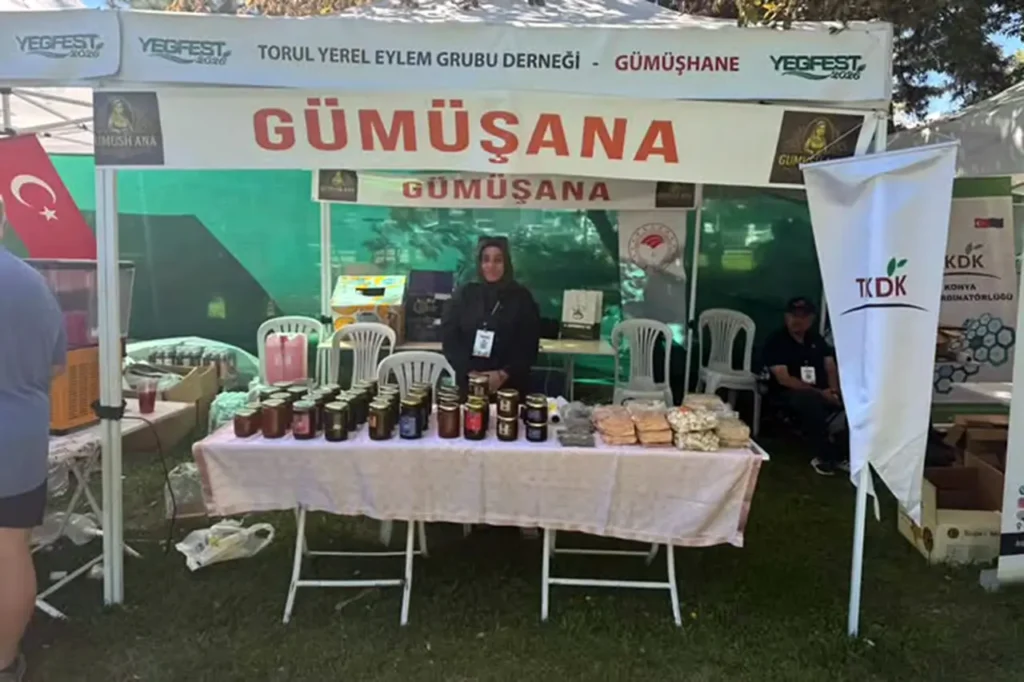 Gümüşhane’nin yöresel ürünleri başkentte satışa sunuldu