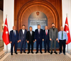 Trabzon Hemşehri Dernekleri Platformundan Trabzon Valisine Ziyaret