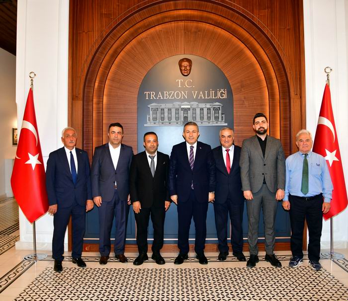 Trabzon Hemşehri Dernekleri Platformundan Trabzon Valisine Ziyaret