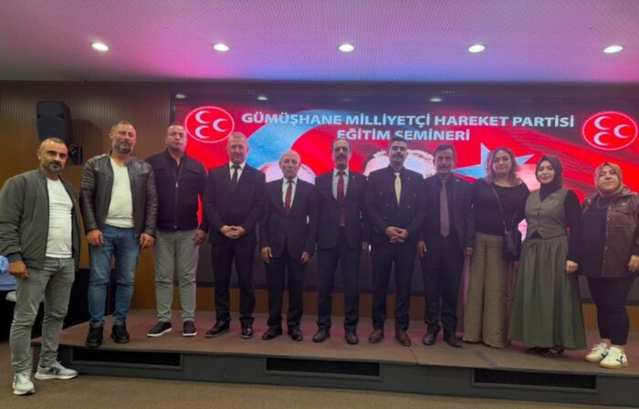 MHP Gümüşhane’de Teşkilat Eğitiminde Yeni Dönem