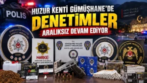 Huzur Kenti Gümüşhane’de Denetimler Aralıksız Devam Ediyor