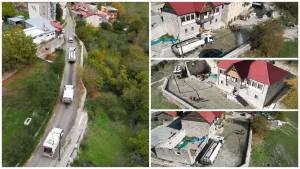 Gümüşhane Belediyesi Asırlık Yeşildere Konakları’nda Çevre ve Temizlik Çalışması Gerçekleştirdi