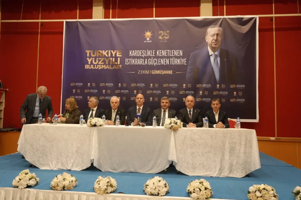 AK Parti Heyeti “Türkiye Yüzyılı Buluşmaları” Kapsamında Gümüşhane’de Saha Çalışması Gerçekleştirdi