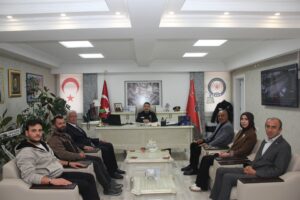 Gazeteciler Cemiyeti’nden İl Emniyet Müdürü Mehmet Yüksel’e Ziyaret